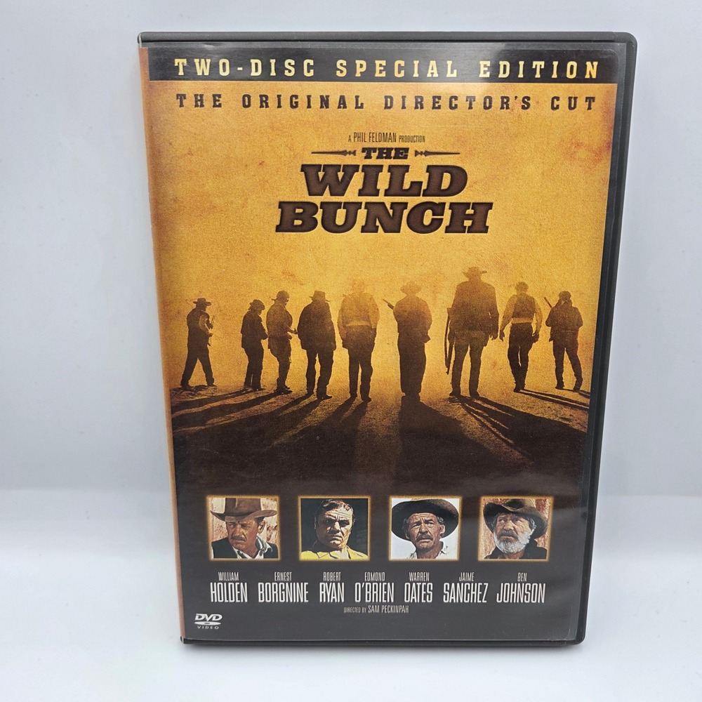 The Wild Bunch DVD Special Edition Director's Cut 2-Disc Set William Holden